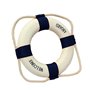 Uinfhyknd Bienvenue à bord mousse eau bouée de sauvetage anneau tenture murale décoration principale bleu 50 cm