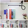 Lampe de Bureau avec 3 Modes 2M Gradateur de Câble Lampes de Table À Pince 10 Niveaux