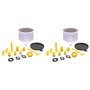 MQODLFP 30 Pièces Kit D'Entonnoir de Remplissage de Liquide de Refroidissement de Radiateur de Voiture Outil de Système de Refro