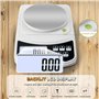 Dxoniislh 3X Balance de Laboratoire NuméRique, ÉChelle de Grammes 1000G 0,01GApréCision, Balance ÉLectronique Multifonction de H