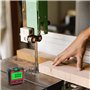 Peowuieu Precision Inclinomètre numérique électronique Goniomètre magnétique Pied numérique Viseur Boîte de chanfrein Rouge