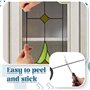 Rtauhife Lignes de Plomb en PET Noir pour Vitraux Bandes de Plomb pour Vitraux 3 mm 216 Pieds pour Surfaces de Peinture sur Verr