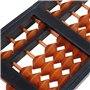 Kznifmk 5X Outil Calcul Plastique Abacus Arithmetique Soroban Enfant 17 Chiffres