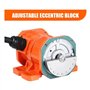 Simpls Moteur de Vibration pour Applicateur de Sable Salé et Malaxeur à Béton 5000 Tr/Min 100 W DC12 V Vibrateur à Béton avec Bo