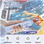 Sirxlevcy Kit Générateur de Tonalité, Testeur de Circuit Traceur de, Testeur de Câble Haute Précision 200EP, Kit de Tonalité et 