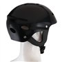 Yheonver Casque de protection 11 trous de respiration pour kayak, canoë, surf, paddleboard – Noir