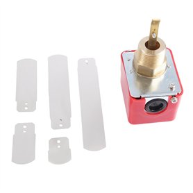 Okeeyseda AC 220V 15A filetage male SPDT Eau pagaie contacteur de debit -25