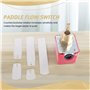 Okeeyseda AC 220V 15A filetage male SPDT Eau pagaie contacteur de debit -25