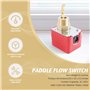 Okeeyseda AC 220V 15A filetage male SPDT Eau pagaie contacteur de debit -25
