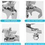 Spactz 12Packstage Lighting Clip Hook, Pince de Rack Professionnelle en Alliage D'Aluminium, pour Déplacer Les Appareils D'éclai