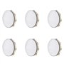 Gbloodst Lot de 6 tambourins pour adultes