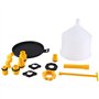Nettoppo 15 PièCes/Ensemble Kit D'Entonnoir de Remplissage de Liquide de Refroidissement de Radiateur de Voiture Outil de SystèM