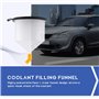 Nettoppo 15 PièCes/Ensemble Kit D'Entonnoir de Remplissage de Liquide de Refroidissement de Radiateur de Voiture Outil de SystèM