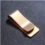 Melitt Mode laiton Pince a billets Simple Argent liquide Carte d'identite Pince