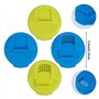 Evarbuild Lot de 4 couvercles de canettes de soda étanches pour gazeuse ou boisson gazeuse