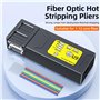 Peowuieu Pince à Dénuder Thermique U9 Fiber pour Fibre Optique Chauffée, Couteau à Dénuder Filaire, Dénudeur de Fibre Chaud pour