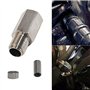 dissot Capteur D'OxygèNe O2 M18X1.5 Adaptateur D'Entretoise D'Extension Bonde Convertisseur Catalytique CEL éLiminateur VéRifier