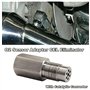 dissot Capteur D'OxygèNe O2 M18X1.5 Adaptateur D'Entretoise D'Extension Bonde Convertisseur Catalytique CEL éLiminateur VéRifier