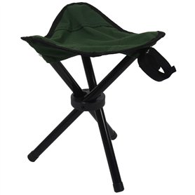 Flisdtry Tabouret trépied pliant pour extérieur
