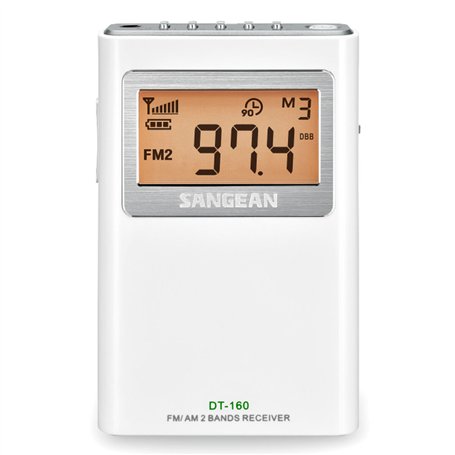 Radio transistor Sangean DT-160 Blanc