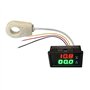 Cosmin Ampèremètre à Effet Hall Voltmètre DC 0-300 V 50 A Moniteur de Batterie LED Compteur de Tension de Courant Numérique 12 V
