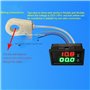 Cosmin Ampèremètre à Effet Hall Voltmètre DC 0-300 V 50 A Moniteur de Batterie LED Compteur de Tension de Courant Numérique 12 V