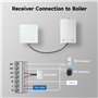 dissot Thermostat de Chaudière à Gaz pour le Chauffage de Chaudière à Gaz Tuya WiFi Thermostat Support Voice APP Controll Work F