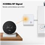 dissot Thermostat de Chaudière à Gaz pour le Chauffage de Chaudière à Gaz Tuya WiFi Thermostat Support Voice APP Controll Work F