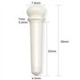 Spactz Chevilles de chevalet en os de bétail pour guitare acoustique avec de coquille de perle pour accessoires de guitare folk 