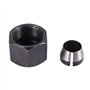 iToQ 9 Pièces Séries Ensemble de Pinces de Routeur Adaptateur de Têtes de Mandrin pour Perceuses Gravure Coupe Coupe Machine À D