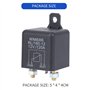 Jufjsfy Relais de coupure de batterie 12 V/120 A - Charge de pointe pour voiture (12 V/120 A)
