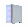 Boîtier ATX semi-tour MSI MAG FORGE M100R WHITE Blanc Acier Verre trempé