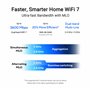 ASUS RP-BE58 - Répéteur Wi-FI 7 (802.11be) BE3600 - Double blande - AiMesh Extender - 4096-QAM - MLO - Installation Facile avec 