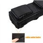 ANTIOCH Sac de batterie de vélo 17,7 pouces/45 cm Sac de scooter électrique Boîte de rangement étanche avant de vélo pour Ebike 