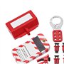 Tyatocepy Kit de verrouillage de disjoncteur électrique - Kit de verrouillage de sécurité - Dévidoir de station de verrouillage 