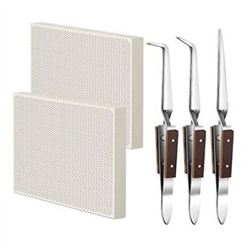 COSINE Blocs de Soudage Plaque de Soudage en CéRamique Nid D'Abeille Kit de Soudage de pour Outils de Fabrication de PièCes de F