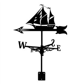 Dasertoe Girouette à voile – Girouette en de bateau à voile
