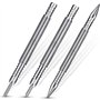 Lot de 3 Clous et Charnière Pin Tool Punch Set de Clous un Ressort pour Porte 1/32 Pouces 1/16 Pouces Double Tête