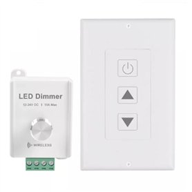 Asyduey Gradateur de Bande LED Sans DC12V-24V 10A avec TéLéCommande Tactile pour Bande LED Couleur (U1)