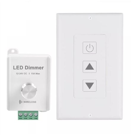 Asyduey Gradateur de Bande LED Sans DC12V-24V 10A avec TéLéCommande Tactile pour Bande LED Couleur (U1)