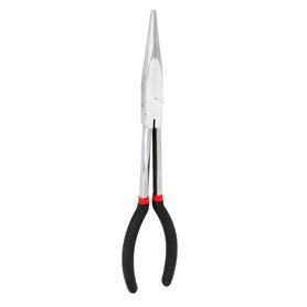 OUHUAN Pince à Bec Effilé Pince à Bec Effilé Super Longue de 11 pouces avec Outil de RéParation à Long Manche 28cm
