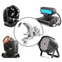 HDYS 4Packstage Lighting Clip Hook, Pince de Rack Professionnelle en Alliage D'Aluminium, pour DéPlacer les Appareils D'éClairag