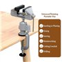 Yopeissn 2 Étaux D'Établi Rotatifs à 360 °, Étau de Table Portable pour L'Artisanat, le Travail Du Bois, la Modélisation, la Scu