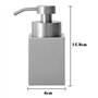 LIGUSTRUM 2X Distributeur de Savon en Acier Inoxydable 304 Distributeur de Gel Douche Bouteille de Shampooing Mousseur Bouteille