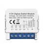 Eorleya Disjoncteur en Circuit Tuya ZigBee Zero Fire à Double Commande Bidirectionnelle