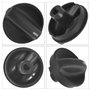 Bouton de Commande de Chauffage Noir Bouton de TempéRature Ventilateur de Ca pour Accord 1994-97