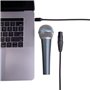 MDYBF Câble USB C vers XLR, Câble de Microphone USB C Type C Mâle vers XLR Mic Link Studio Audio Cord (2M/6.6FT)