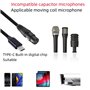 MDYBF Câble USB C vers XLR, Câble de Microphone USB C Type C Mâle vers XLR Mic Link Studio Audio Cord (2M/6.6FT)