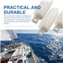 casstaly Pare-Chocs de Défense de Bateau Pare-Chocs de Quai en PVC Bouées de Protection de Bateau Tampon D'Amarrage de Voilier B