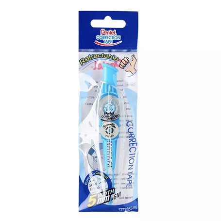 Pentel Correction Tape ZTT605 Ruban correcteur rétractable